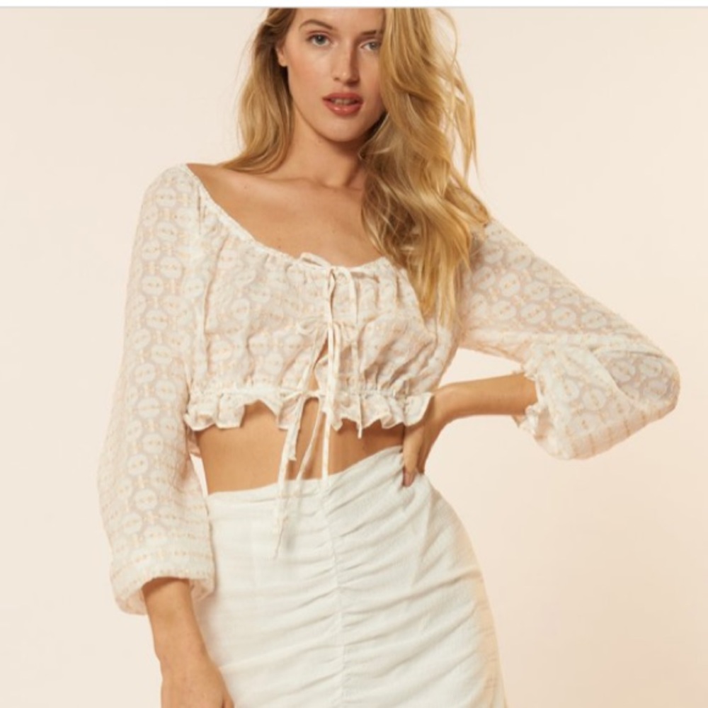 Red Carter Top